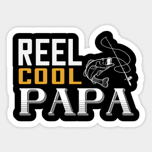 Reel cool papa Sticker